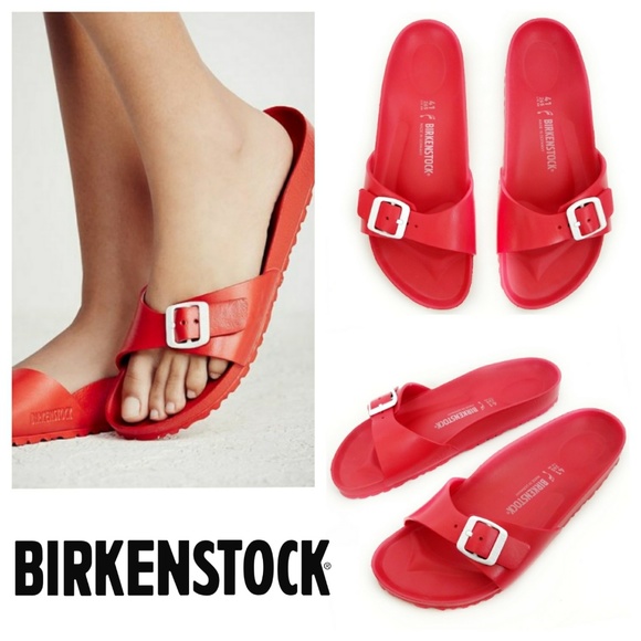 birkenstock madrid eva red